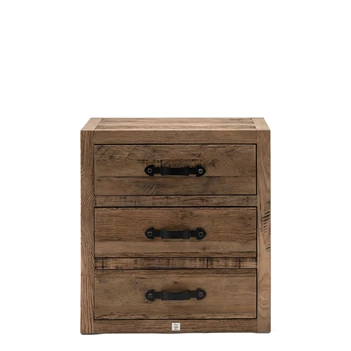 471250 connaught chest of drawers ladenkast nachtkast hout industrieel riviera maison
