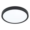 99235 opbouwarmatuur 4000 kelvin Ø285mm rond zwart eglo led