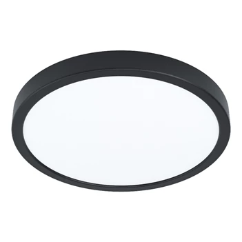 99235 opbouwarmatuur 4000 kelvin Ø285mm rond zwart eglo led