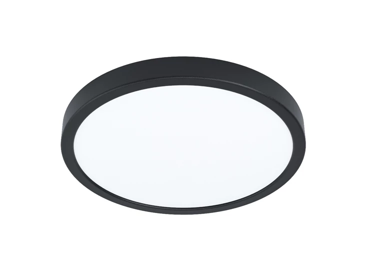 99235 opbouwarmatuur 4000 kelvin Ø285mm rond zwart eglo led