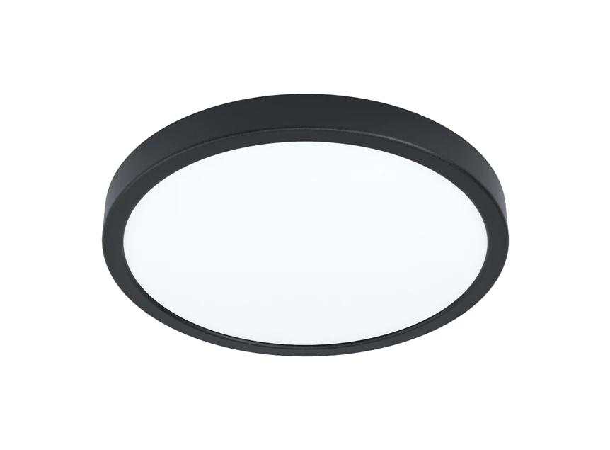 99235 opbouwarmatuur 4000 kelvin Ø285mm rond zwart eglo led