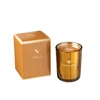 Geurkaars- excellent golden honey- oker- smal- 50u- Ø8x10.5cm