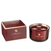 Geurkaars- excellent rose champagne- wijnrood- large- 40u- Ø14x9.5cm