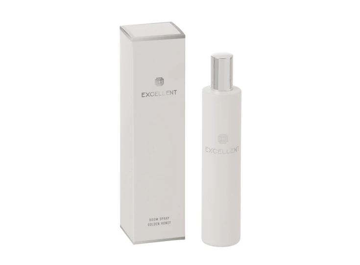 Huisparfum- excellent golden honey- wit- Ø3.5x16.5cm