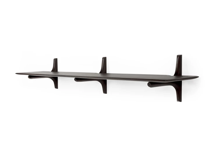 Wandplank Mahogany Pi Dark Brown Wall Shelf 29793 Ethnicraft