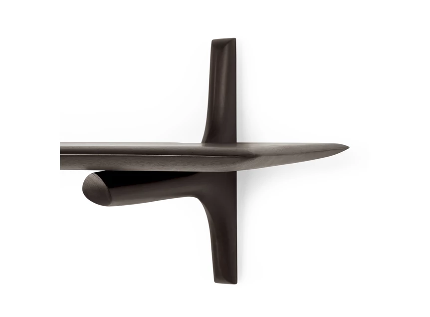 Detail Wandplank Mahogany Pi Dark Brown Wall Shelf 29792 Ethnicraft