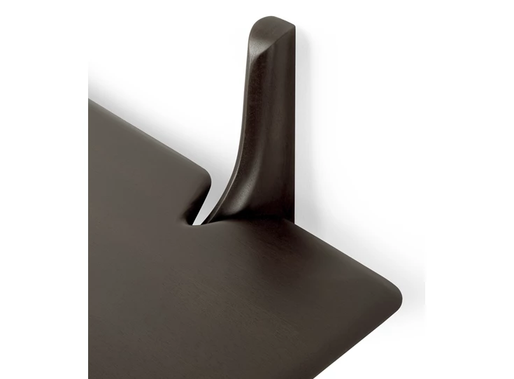 Bovenkant Wandplank Mahogany Pi Dark Brown Wall Shelf 29792 Ethnicraft