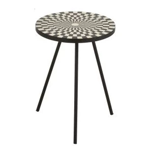 Retro bijzettafel- klein