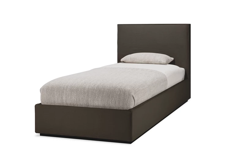 Bedkader 1 persoons Revive Bed Grey Linen 21599 Ethnicraft