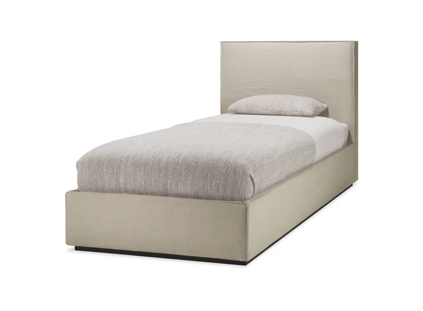 Bedkader 1 persoons Revive Bed Sand Linen 21598 Ethnicraft