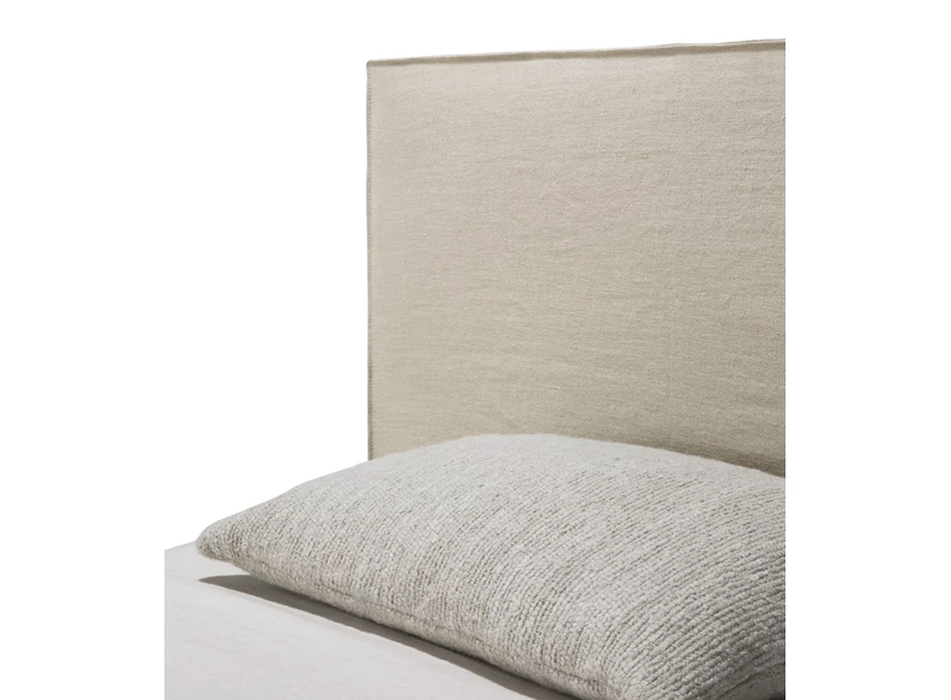 Hoofdbord Bedkader 1 persoons Revive Bed Sand Linen 21598 Ethnicraft