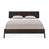 Front Bedkader Oak Air Brown Bed 51192 Ethnicraft