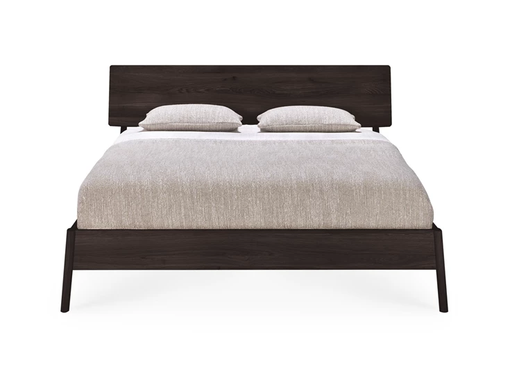 Front Bedkader Oak Air Brown Bed 51192 Ethnicraft
