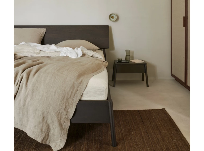 Sfeerfoto Bedkader Oak Air Brown Bed 51192 Ethnicraft