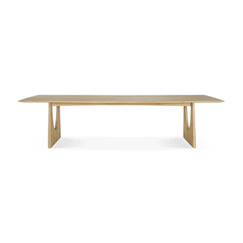 Vergadertafel Oak Geometric Meeting Table 53061 Ethnicraft