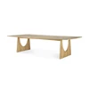 Zijkant Vergadertafel Oak Geometric Meeting Table 53061 Ethnicraft