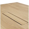 Kabelmanagment Vergadertafel Oak Geometric Meeting Table 53061 Ethnicraft