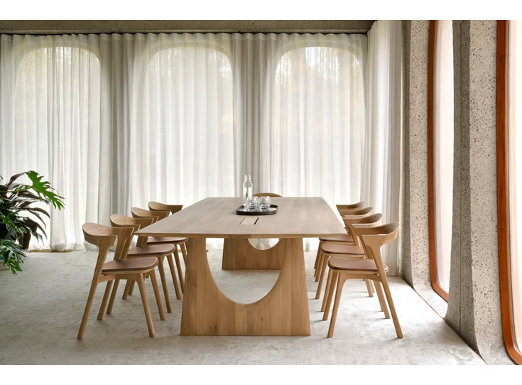 Sfeerfoto Vergadertafel Oak Geometric Meeting Table 53061 Ethnicraft