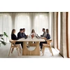 Office Vergadertafel Oak Geometric Meeting Table 53061 Ethnicraft