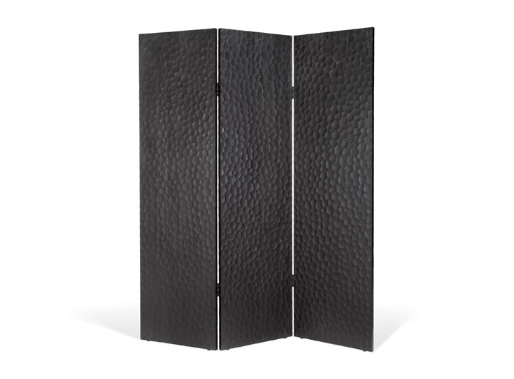 Kamerscherm Paravan Magogany Chopped Black Room Divider 35135 Ethnicraft