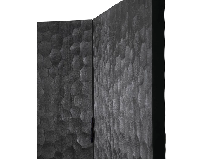 Zijde Kamerscherm Paravan Magogany Chopped Black Room Divider 35135 Ethnicraft