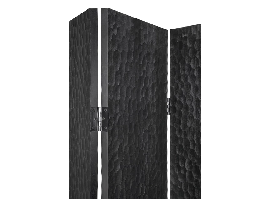 Open Kamerscherm Paravan Magogany Chopped Black Room Divider 35135 Ethnicraft