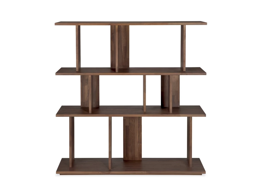 Boekenrek Teak Irregular Brown Rack 10631 Ethnicraft