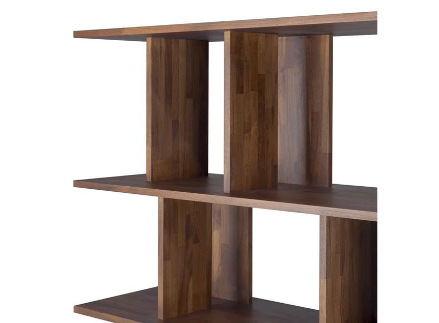 Inzoom Boekenrek Teak Irregular Brown Rack 10631 Ethnicraft