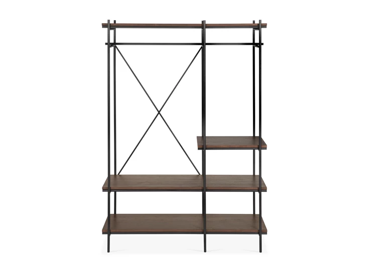 Kledingrek Teak Oscar Brown Hanging Rack 10101 Ethnicraft