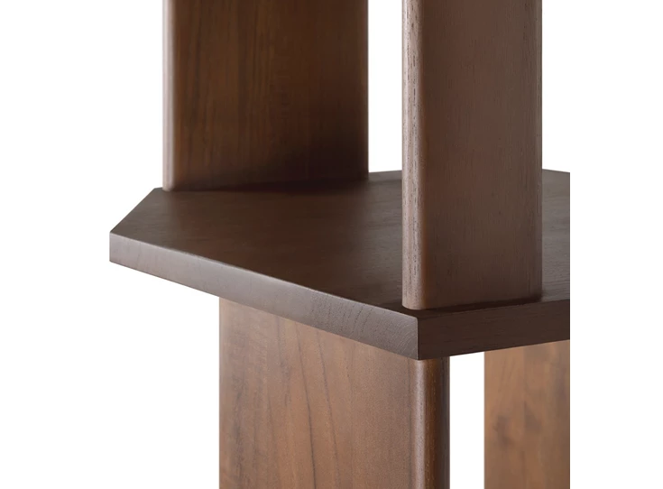 Midden Kolom Teak Stairs Brown Column 10131 Ethnicraft