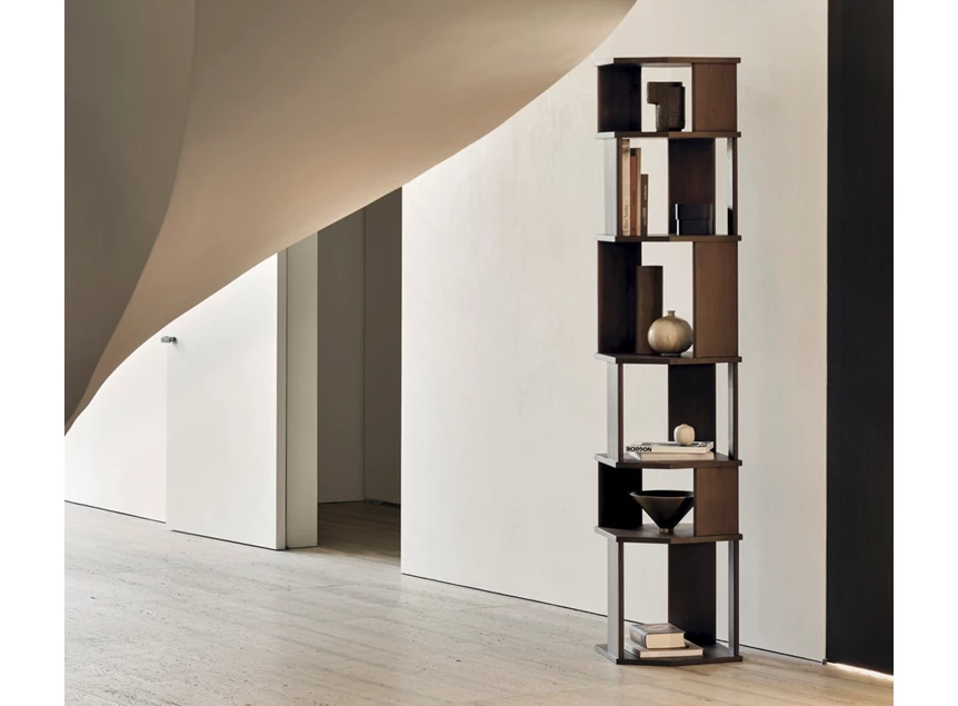 Sfeerfoto Kolom Teak Stairs Brown Column 10131 Ethnicraft