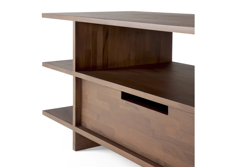 Inzoom Tv kast Teak Kabuki Brown TV Cupboard 10792 Ethnicraft