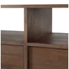 Open vakken Tv kast Teak Kabuki Brown TV Cupboard 10792 Ethnicraft