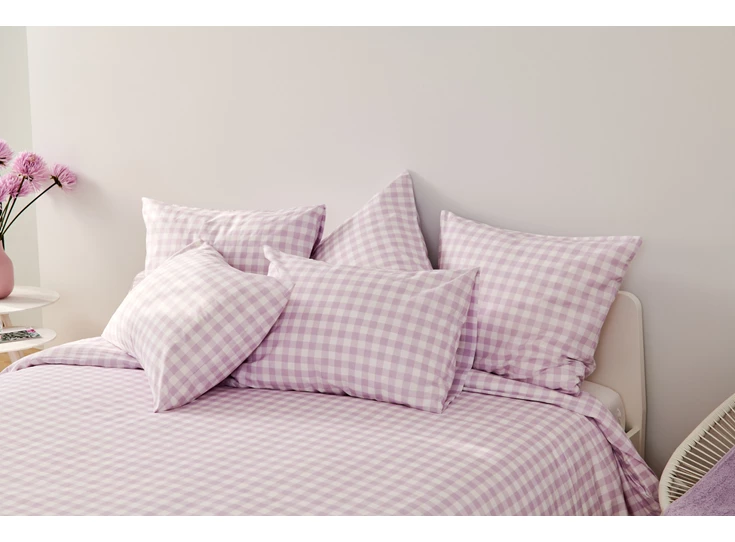 DBO Toby- lilac- cotton- 140*200/220- sfeerbeeld1