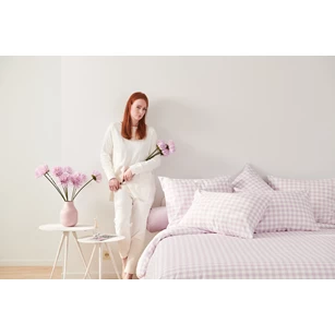 DBO Toby- lilac- cotton- 240*200/220- sfeerbeeld