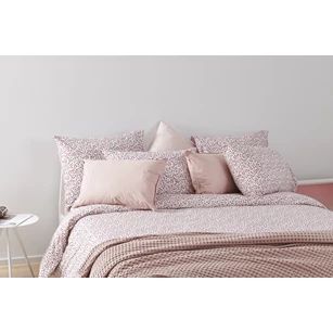 DBO very little flowers- pink- cotton- 200x200/220- sfeerbeeld