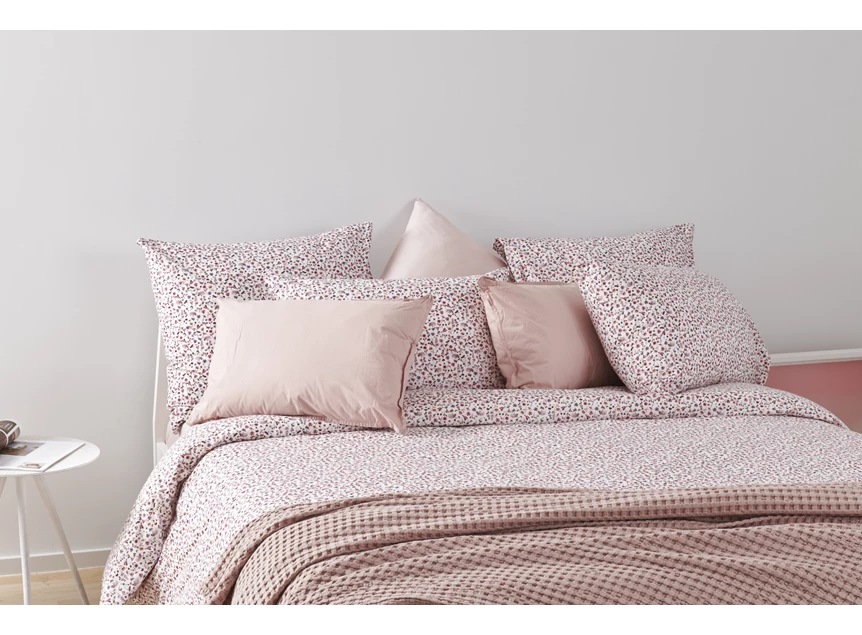 DBO Very little flowers- pink- cotton- 240x200/220