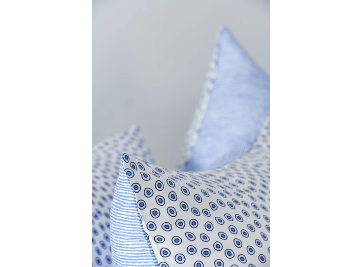 DBO Ginza- blue- sateen- 140*200/220- detail