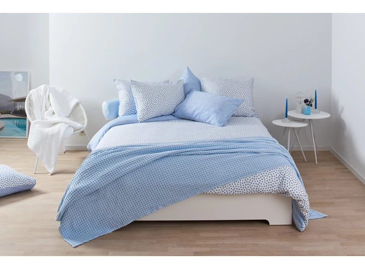 DBO Ginza- blue- sateen- 240*200/220