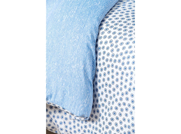 DBO Ginza- blue- sateen- 240*200/220- detail