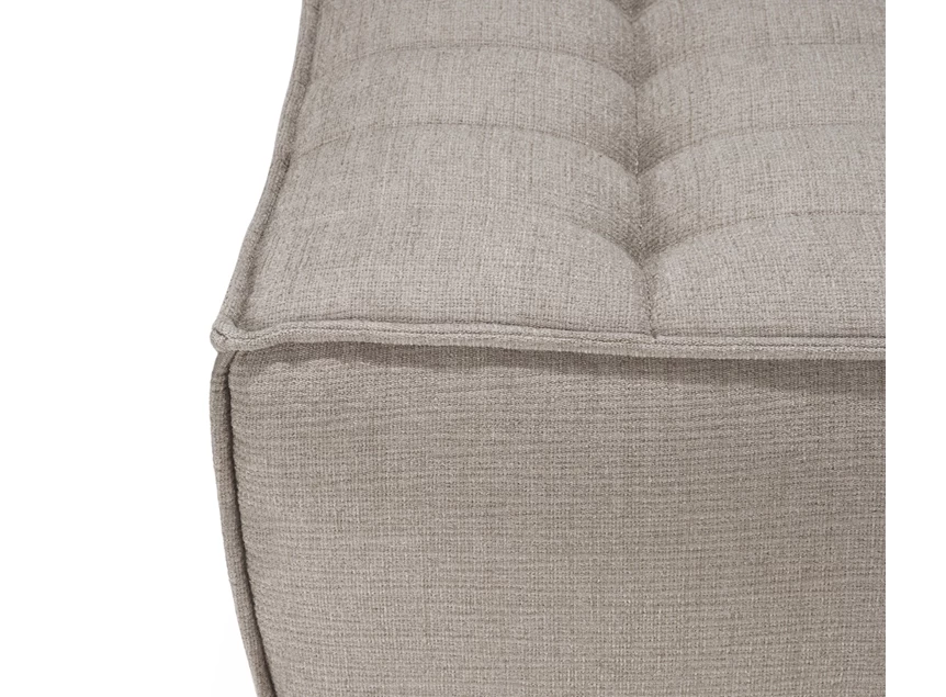 Zijde Voetenbank N701 Footstool Modular Sofa Ecru 20269 Ethnicraft