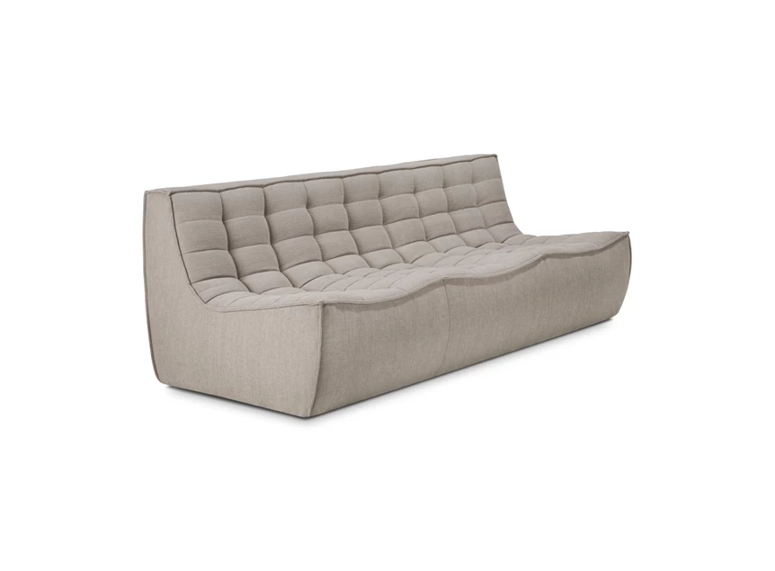 Canapé 3-zit N701 3 Seater Modular Sofa Ecru 20268 Ethnicraft
