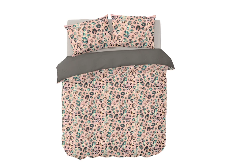 801344 Ambianzz bedding dekbedovertrek panter roze 240x200/220 kussens