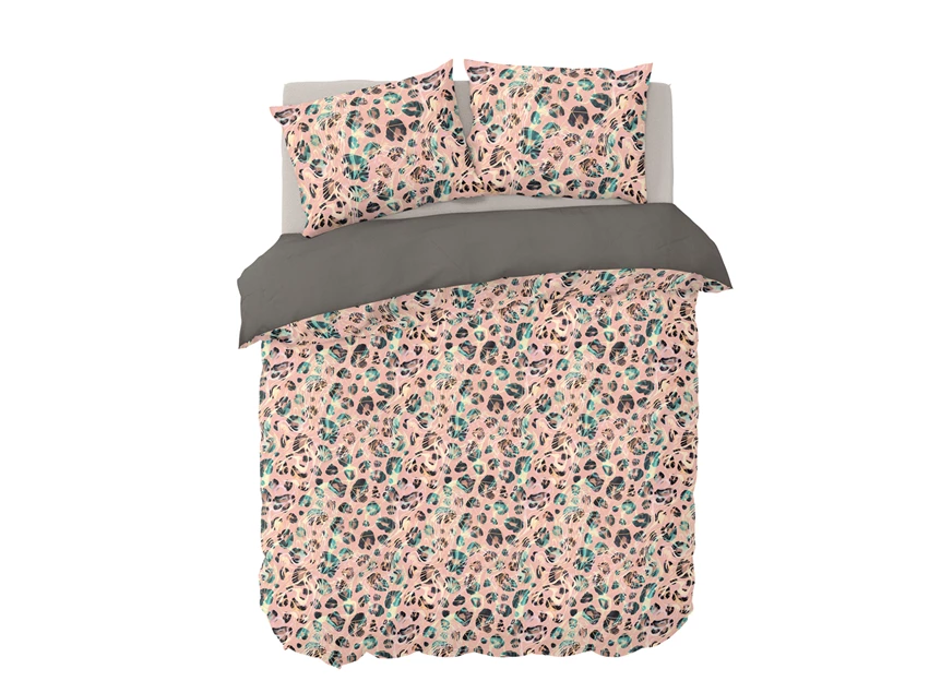 801344 Ambianzz bedding dekbedovertrek panter roze 240x200/220 kussens