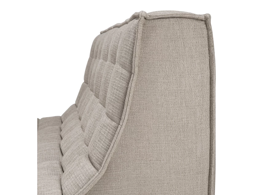 Zijde Canapé 2-zit N701 2 Seater Modular Sofa Ecru 20267 Ethnicraft