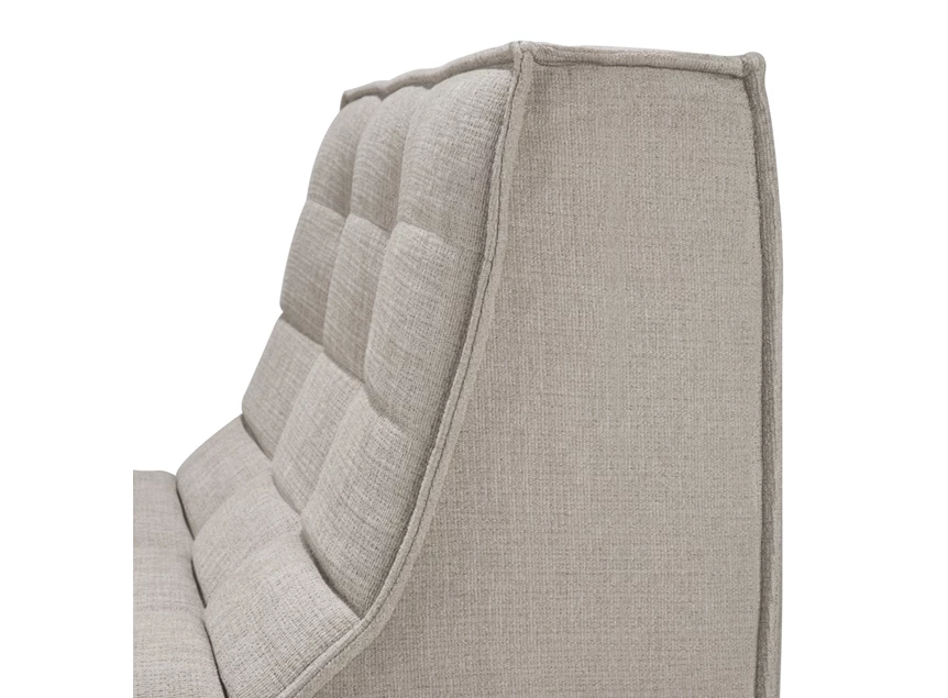 Zijde Fauteuil 1-zit N701 1 Seater Modular Sofa Ecru 20266 Ethnicraft