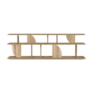 Laag rek Oak Geometric Console 55017 Ethnicraft