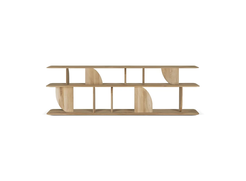 Laag rek Oak Geometric Console 55017 Ethnicraft