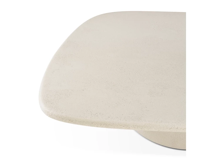 Detail Salontafel Elements Coffee Table Pebble Shape Microcement Off White 26412 Ethnicraft