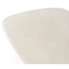 Bovenkant Salontafel Elements Coffee Table Pebble Shape Microcement Off White 26412 Ethnicraft